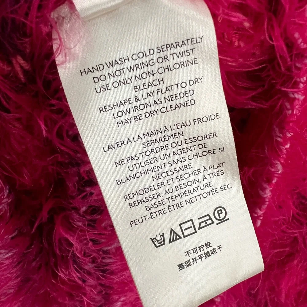 Free People Gelato Pink eyelash sweater
